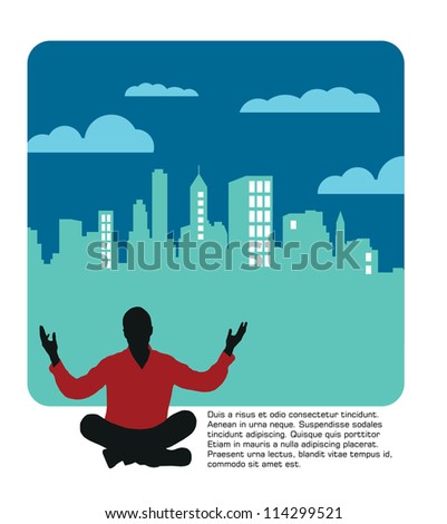 Meditation man