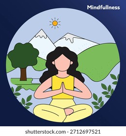 La meditación y la atención plena aumentan la fuerza de la mente y le dan flexibilidad al cuerpo para el yoga 