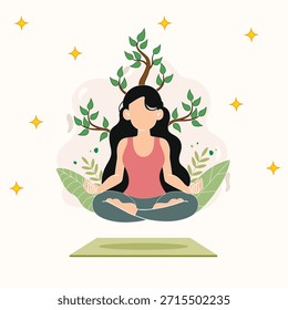 La meditación y la atención plena aumentan la fuerza de la mente y le dan flexibilidad al cuerpo para el yoga 