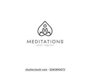 vector de diseño de logotipo minimalista mediático