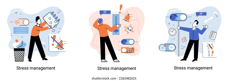 Meditation online. Self-management, self regulation learning, self-organization course, control over emotions metaphor Online yoga at home meditating. Deals with stress management, zen and harmony
