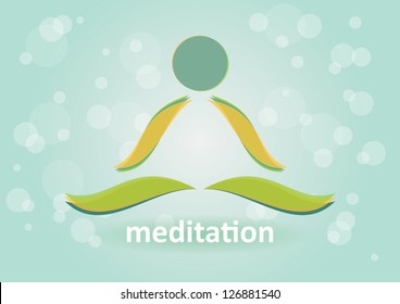 Meditation and relaxation - Symbol of harmony