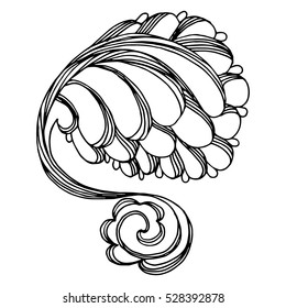 Meditation vector illustration set. Vintage decorative vector elements isolated. Hand drawn. Indian. Tattoo, spirituality, prints for t-shirts and other textiles.Coloring book for adults