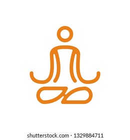 Meditation yoga pose