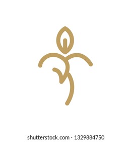 Meditation yoga pose