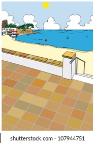 Mediterranean beach tourism vacation sun & sea