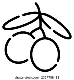Mediterranean Diet Icon Illustration for uiux, infographic, etc