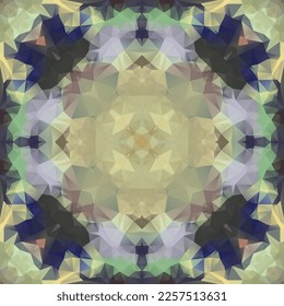 Diseño de patrones de mosaico mediterráneo sin fisuras, Diseño textil de repetición, Impresión de tela.