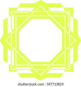 Mediterranean Til Decal Yellow