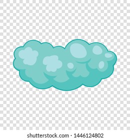 Medium cloud icon. Cartoon illustration of medium cloud vector icon for web design