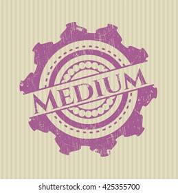Medium grunge style stamp