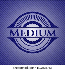 Medium jean background