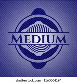 Medium jean background