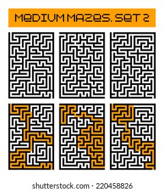 medium mazes set 2