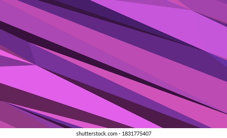 Medium orchid abstract background. Geometric vector illustration. Colorful 3D wallpaper.