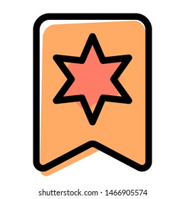Medium rank homeguard of strip and star uniform badge