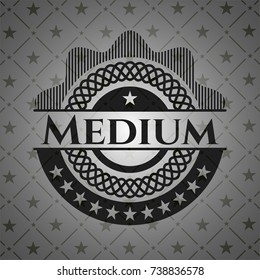 Medium realistic black emblem