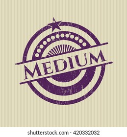 Medium rubber grunge texture seal