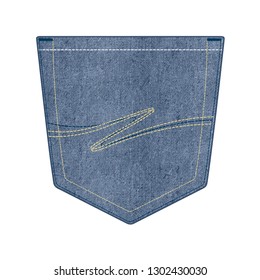 pant back pocket design