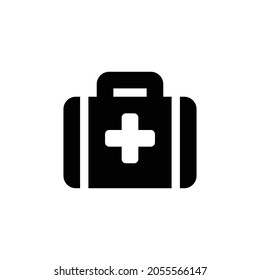 medkit Icon. Flat style design isolated on white background. Vector illustration