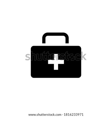 medkit icon on white background