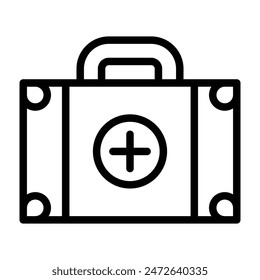 Medkit Vektorgrafik Line Icon Design