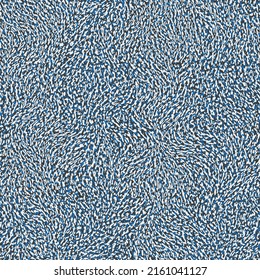 Medley Blue Wavy Textured Pattern