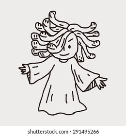 Medusa doodle