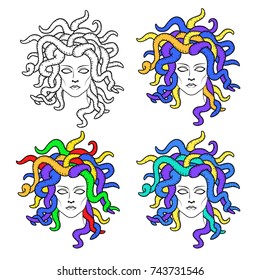 Medusa Gorgon dreadlocks