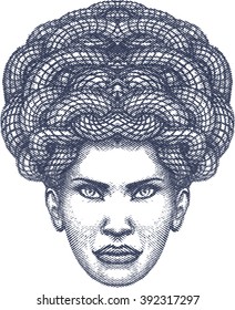 Medusa head