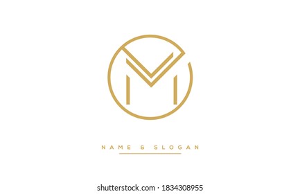 ME,EM ,M ,E  Abstract Letters Logo Monogram