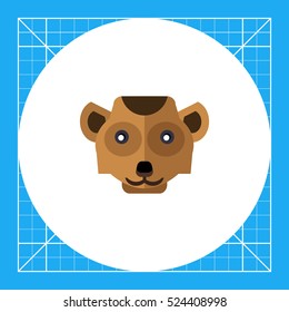 Meerkat head icon