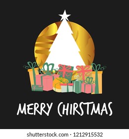 meery christmas illustrator,eps10,vector