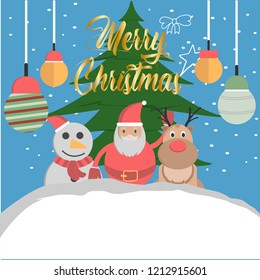 meery christmas illustrator,eps10,vector
