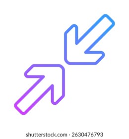 Conozca el elemento de icono de flecha para diseño