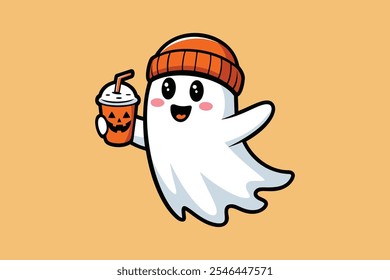 ¡Te presento a Boo, el fantasma adorable, que no puede resistirse a un refrescante té de burbujas! Con una sonrisa traviesa, Boo disfruta bebiendo una bebida fantasmal de boba, lo que lo convierte en el regalo perfecto para Halloween