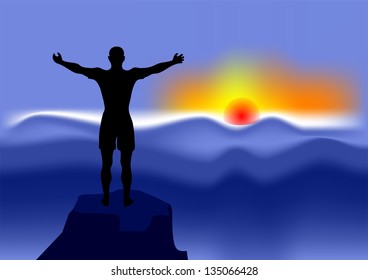 to meet the dawn