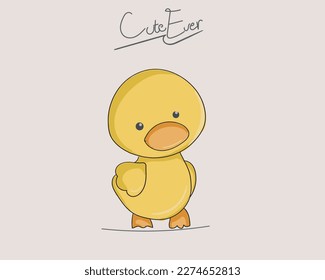 Meet Dulcie Duck, the newest addition to Sutterstock's charming collection of cute animal characters! With her soft and fluffy feathers, bright orange beak, and adorable little bow, Dulcie is sure to 