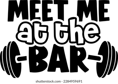 Meet me at the bar