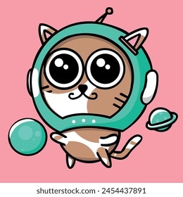 Conoce nuestra adorable ilustración de Vector Kitty, una mezcla pura y perfecta de encanto y capricho! Este animado amigo felino aporta alegría a cualquier proyecto con sus colores vibrantes, su comportamiento juguetón y su diseño versátil.