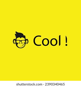 Meet our cool chimp logo! 🐵🕶️ Beyond just an icon, it's a vibe. With shades on and an attitude to match, this chimp embodies the essence of cool. Join the fun-loving crew, svg