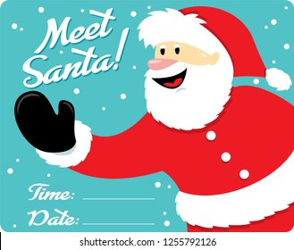 Meet Santa Sign