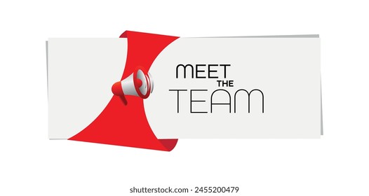 Das Team auf weißem Hintergrund
