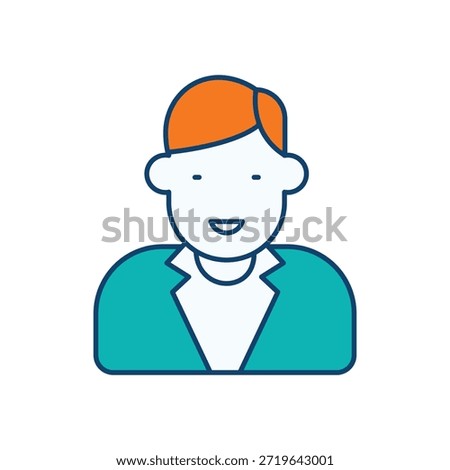 Meeting Breakout Room Icon vector stock illustration