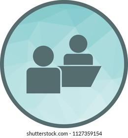 Meeting, business icon