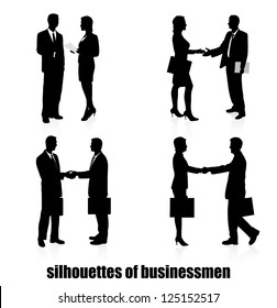 meeting of businessmen