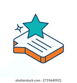 Icono de Comentarios de reunión Vector ilustración de stock