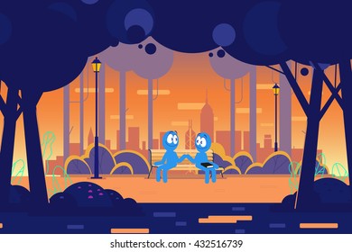 meeting friends