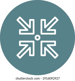 Meeting, here, point icon vector image. Can also be used for customer support. Suitable for use on web apps, mobile apps and print media.