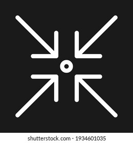 Reunión, aquí, apuntar la imagen vectorial de icono. También se puede usar para flechas y signos. Idóneo para aplicaciones web, aplicaciones móviles y medios impresos.